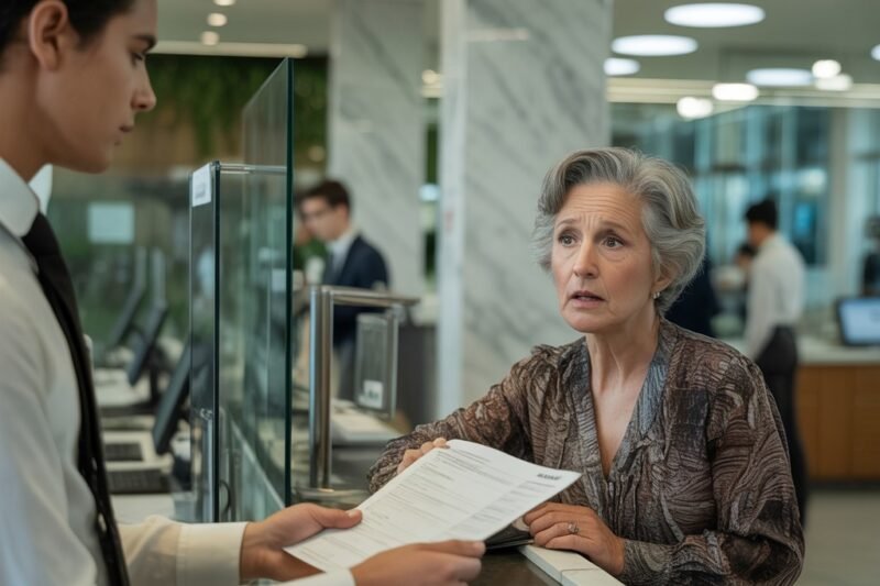 Die Person, die das Geld abhob, war mein ältester Sohn, der jeden Monat zu mir sagte, dass er sich um mich kümmert.