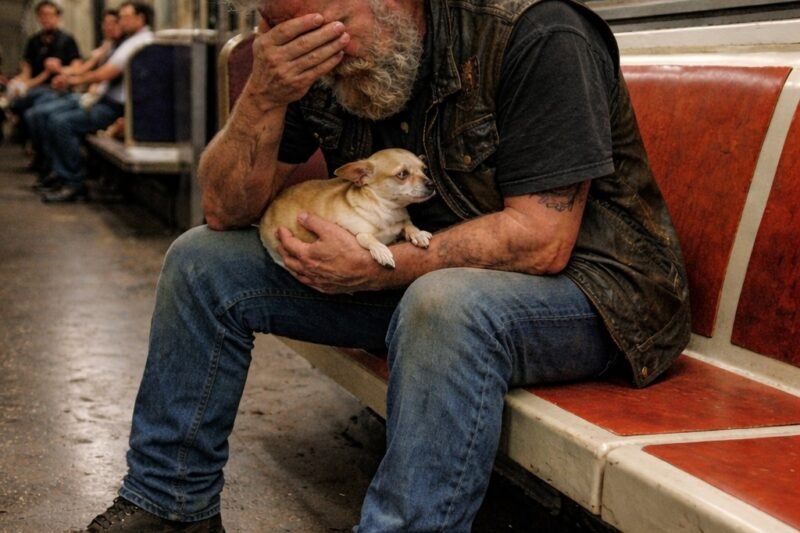 Er zog seine Hand langsam aus der Tasche und nahm etwas heraus, das mich völlig überraschte:
