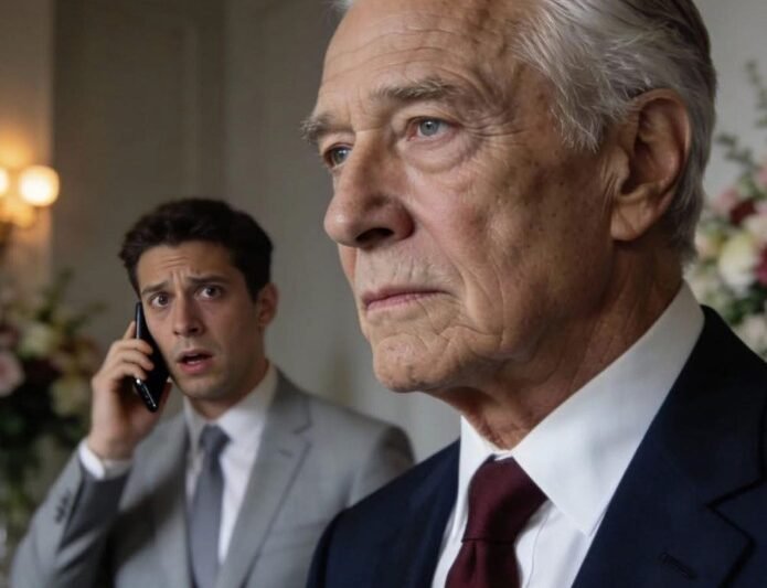 Bei der Beerdigung meiner Tochter beugte sich mein Schwiegersohn vor und murmelte: “Sie haben 24 Stunden Zeit, mein Haus zu verlassen.» Ich traf seine Augen, lächelte und sagte nichts. Ich packte eine Tasche und verschwand. Eine Woche später klingelte sein Telefon.