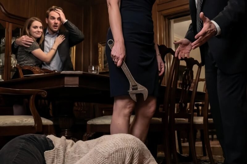 Bei einem Familienessen stellte meine Schwester ihren Freund vor – und meine Antwort auf eine simple Frage machte mich zum Gespött der Leute, die mich beinahe bewusstlos geschlagen hätten. Als ich aufwachte, war ihr Lächeln endgültig verschwunden…