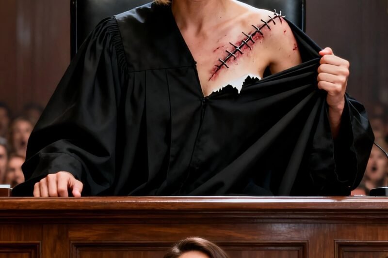 Meine Familie verklagte mich als falschen Veteranen. „Sie hat nie gedient. Sie hat unseren Namen gestohlen. Sie hat sich alles ausgedacht“, zischte meine Mutter im Gerichtssaal. Ich zuckte nicht einmal zusammen – ich sah nur die Richterin an. Langsam stand sie auf. Eine versteckte Rache. Und dann legte sie ihre Robe ab.