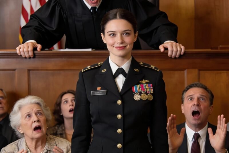 Meine Großmutter hatte mir 4,7 Millionen Dollar hinterlassen, und meine Eltern – die mich mein Leben lang vernachlässigt hatten – verklagten mich sofort, um das Geld einzufordern. Sie blickten mich mit offener Verachtung an, als ich den Gerichtssaal betrat. Dann hielt der Richter inne und sagte: „Moment mal … Sie sind vom Militärpolizeidienst?“ Stille breitete sich im ganzen Saal aus. Der Anwalt der Gegenseite wurde kreidebleich. Ich lächelte – denn diesmal stand ich nicht vor Gericht.