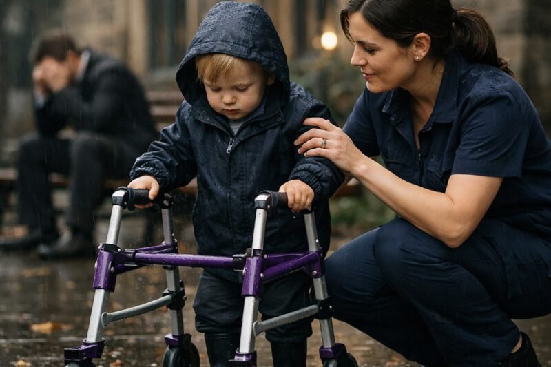 „Ich bin ein paar Stunden früher von der Dienstreise zurückgekommen und dachte, die Villa wäre leer.“