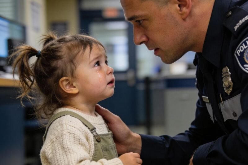 Ein kleines Mädchen ging zur Polizeiwache, um ein schweres Verbrechen zu gestehen, doch was sie sagte, schockierte den Beamten zutiefst.