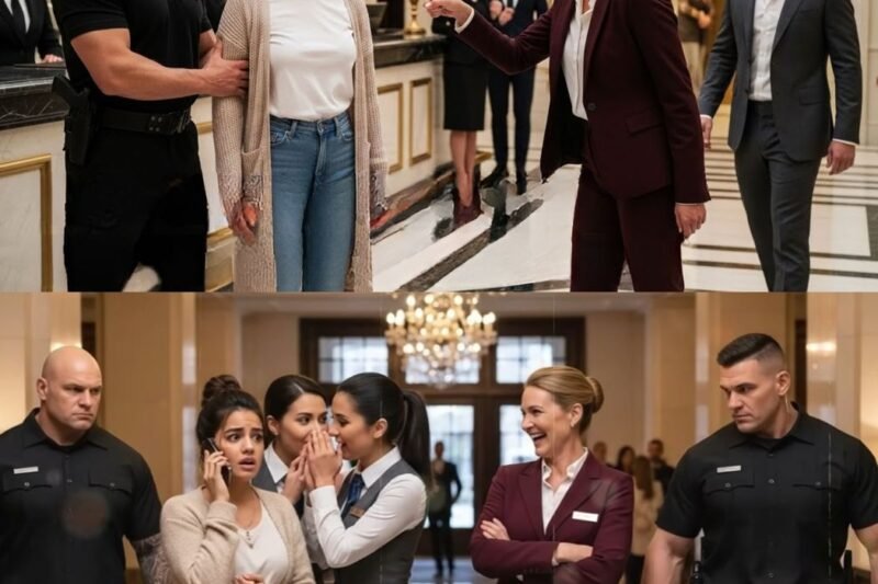 Einer einfachen Frau wurde in ihrem eigenen Hotel ein Zimmer verweigert – Minuten später feuerte ihr milliardenschwerer Ehemann alle!