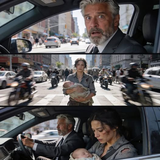 Ich sah meine Tochter auf der Straße betteln, während sie ihr Baby im Arm hielt… Sie erzählte mir, dass ihr Mann… Als ich an der roten Ampel anhielt, sah ich meine Tochter betteln, Münzen zählen, während sie ihr Baby in den Armen hielt