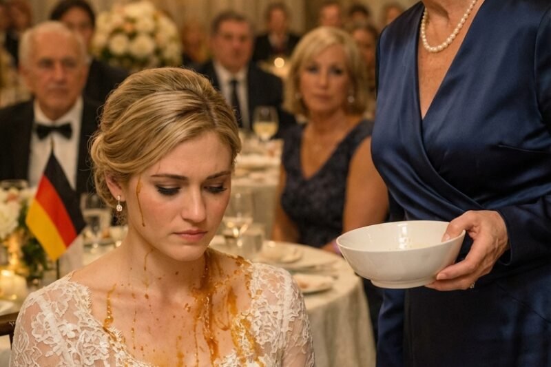 An ihrem eigenen Hochzeitstisch, umgeben von lächelnden Verwandten, wurde eine Braut als ‘unvernünftig’ beschämt, in Suppe getränkt und gezwungen, öffentlich zu lernen, wie schnell Tradition, Macht und Schweigen eine Feier in eine Prüfung der Würde verwandeln können