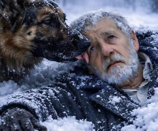 Der Sohn warf seinen Vater bei minus zwanzig Grad Celsius aus dem Haus. Dem alten Mann wäre beinahe vor Kälte die Puste ausgegangen, als er eine warme Berührung an seiner Wange spürte. Als er mühsam die Augen öffnete, erstarrte er vor dem, was er sah. 😲😢