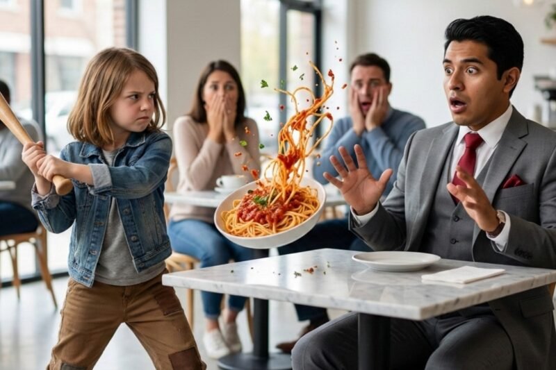 Der Milliardär war überrascht, als ihm ein obdachloses Mädchen sein Essen entriss und in den Müll warf.12 min read