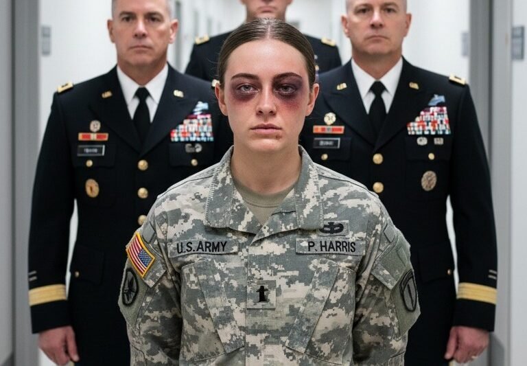 „Er schlug eine Frau in der Kantine – Minuten später riegelten drei Generäle den gesamten Stützpunkt ab“ …7 min read