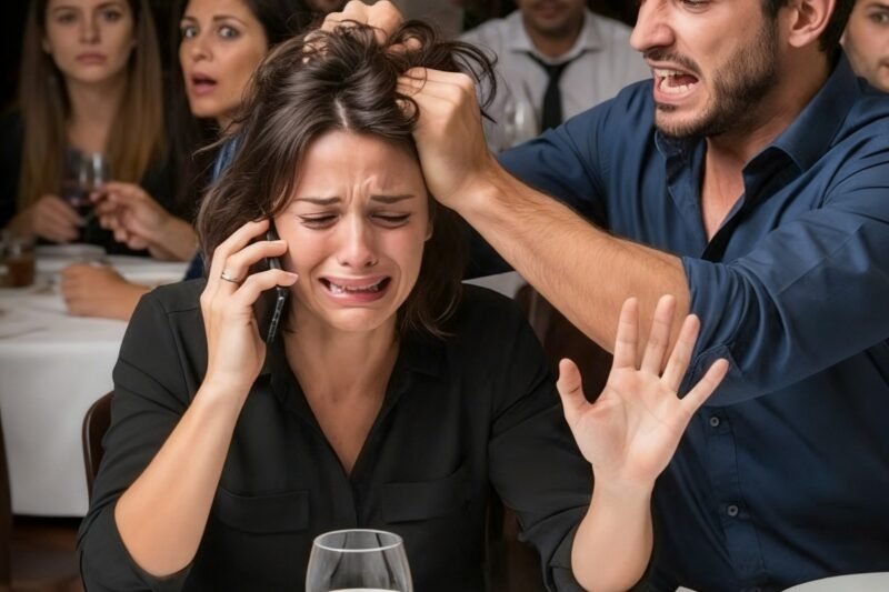 Auf meiner Beförderungsfeier schlug mich mein Mann. Seine Familie verhöhnte mich: „Nur Gott kann dich retten.“ Ich rief an.51 min read