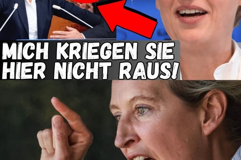 JETZT KLEB ICH MICH MAL FEST! Alice Weidel zieht richtig durch – als ein SPD-Mann ihr DROHT und sie eiskalt kontert! Der Moment, der ganz Deutschland sprengt!