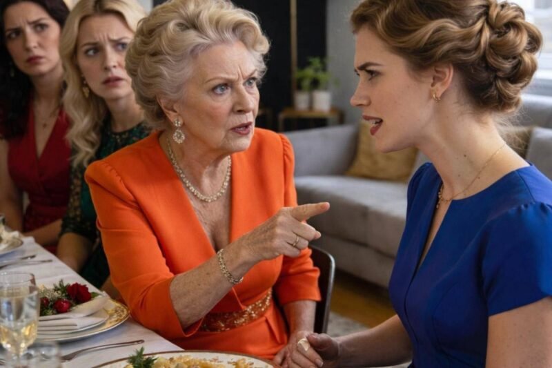 „Verzeihen Sie, aber ich bin von Ihrem Gekochten auch nicht gerade begeistert“, schwieg nicht länger und antwortete ihrer Schwiegermutter vor den Gästen.