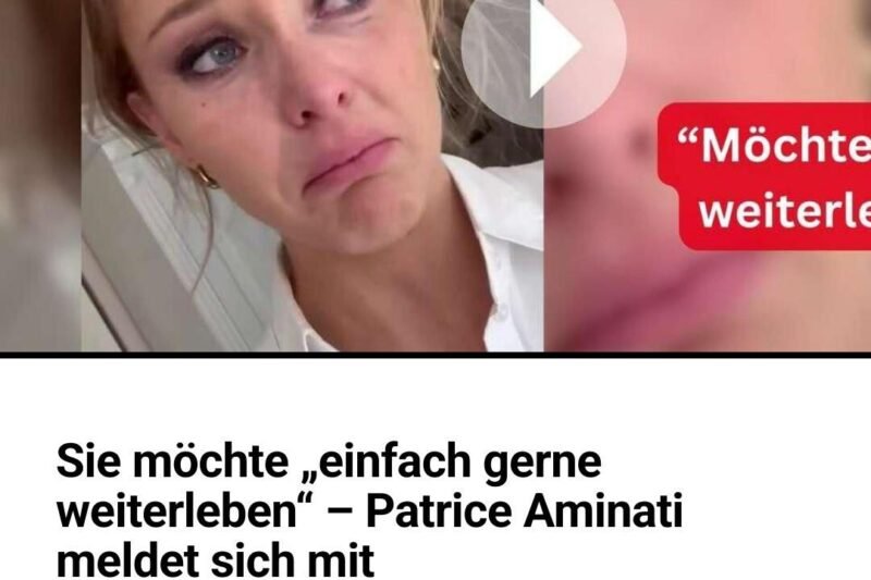 Patrice Aminati möchte „einfach gerne weiterleben“ – Gesundheitsupdate unter Tränen