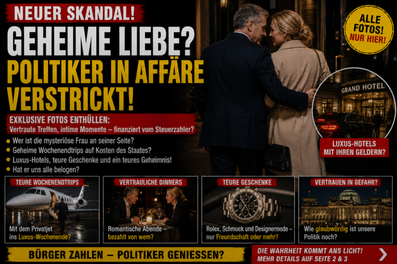 GEHEIME AFFÄRE SORGT FÜR AUFREGUNG!