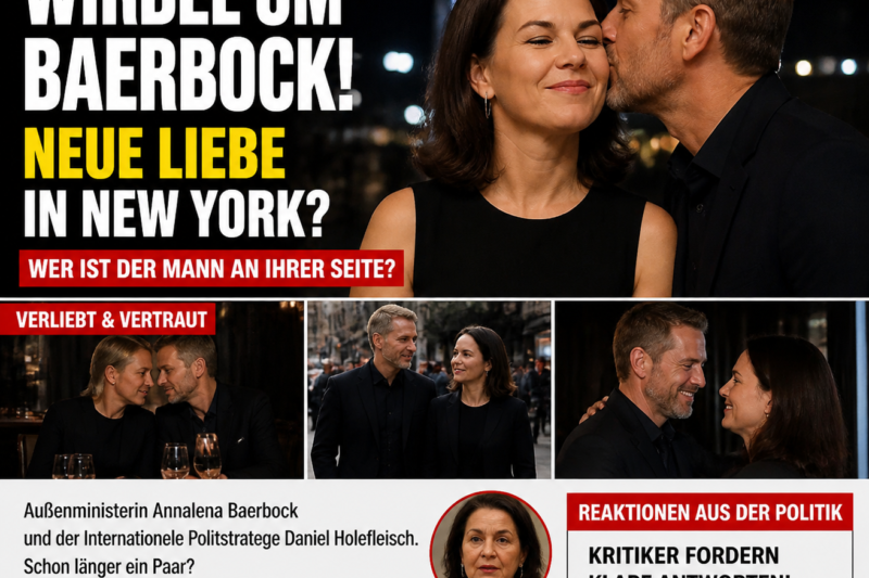 Schock-Enthüllung! Baerbock in heißer Affäre?