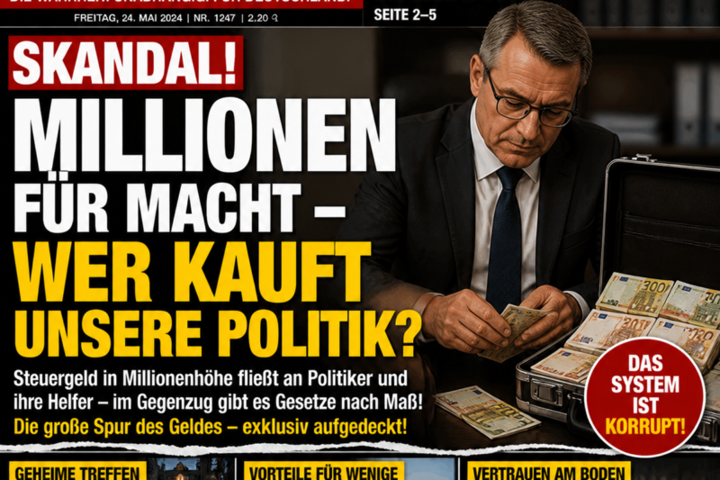 „Die Schattenregierung – Wer kassiert wirklich hinter den Kulissen?“