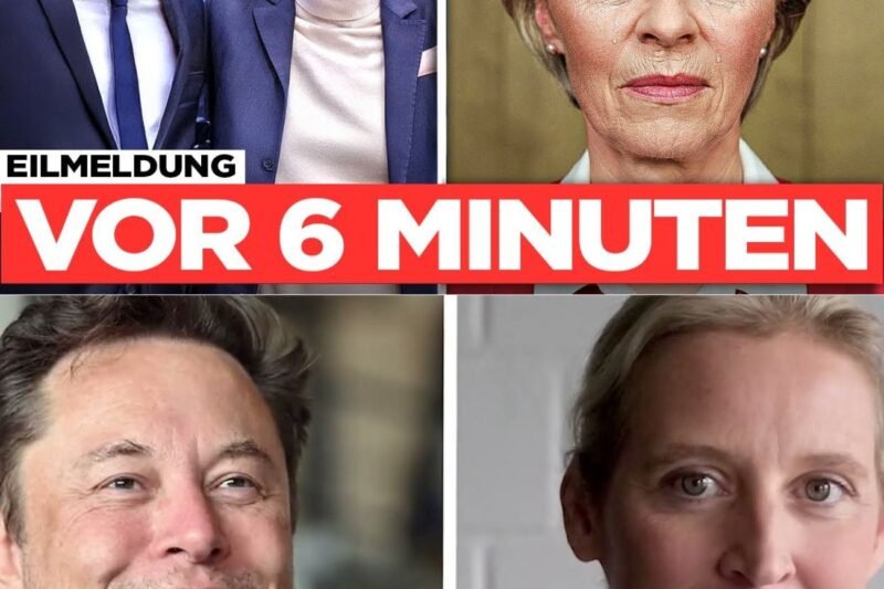 DIE LAGE ESKALIERT TOTAL: Elon Musk sprengt alle Erwartungen, Alice Weidel kontert gnadenlos – was als stiller Machtkampf begann, entwickelt sich zur politischen und wirtschaftlichen Explosion. Insider schlagen Alarm, Gegner sind fassungslos, und ganz Deutschland fragt sich: Wer zieht jetzt wirklich die Fäden – und was kommt als Nächstes?