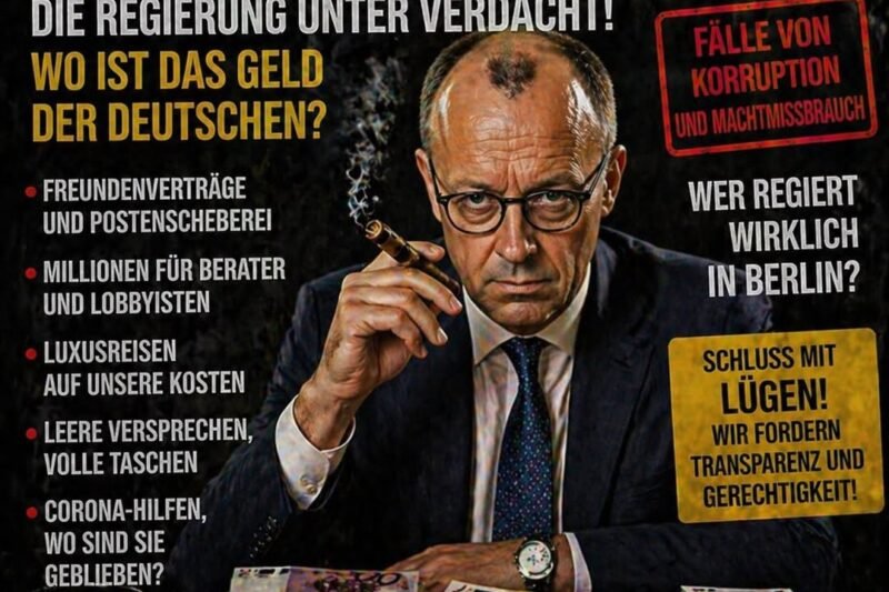 Deutschland steht erneut im Mittelpunkt eines politisch brisanten Skandals. Der Präsident, ein führender Politiker, wird mit schwerwiegenden Korruptionsvorwürfen und Missmanagement in Verbindung gebracht, die das