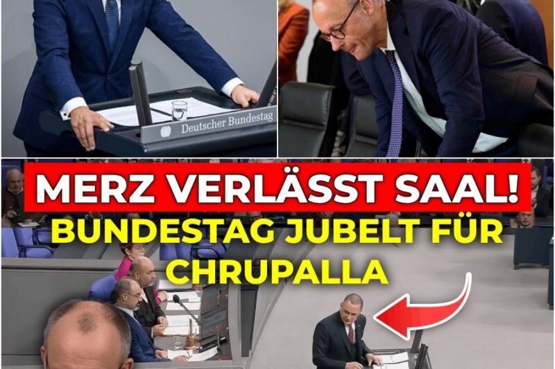 Bundestag im Ausnahmezustand: Chrupalla rechnet gnadenlos mit Merz ab – „Wir vertrauen Ihnen unsere Kinder nicht an!“