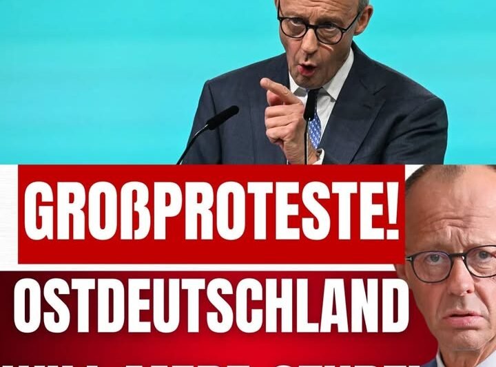 Das politische Beben im Osten hat begonnen! In Leipzig sind Hunderte Unternehmer und Bürger auf die Straße gegangen, um lautstark den Rücktritt von Friedrich Merz zu fordern.