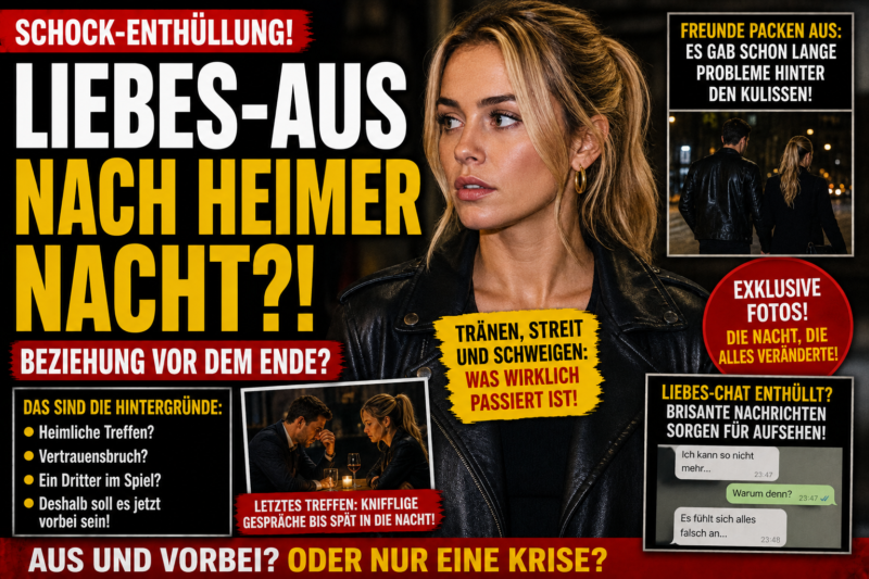 LIEBES-AUS NACH HEIMER NACHT?!