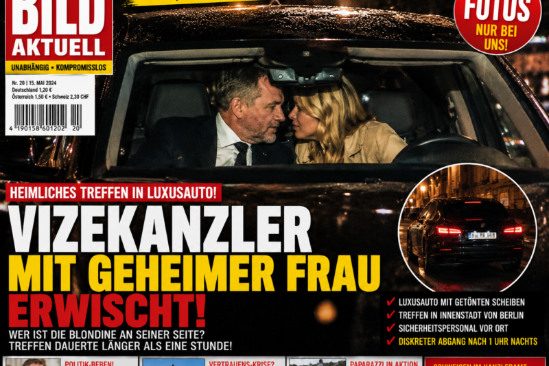 Skandal im Regierungsviertel: Heimliche Begegnung im Dienstwagen