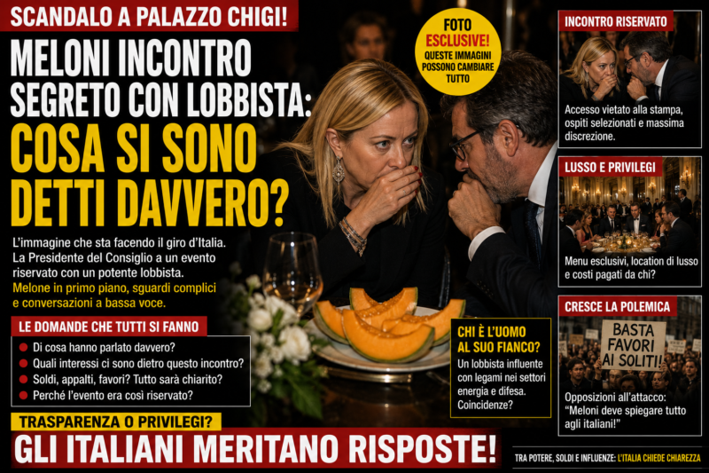 SCANDALO A PALAZZO CHIGI?
