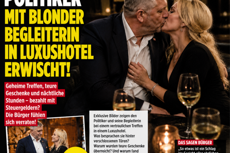 SKANDAL ENTHÜLLT: Politiker mit blonder Begleiterin im Luxushotel erwischt!