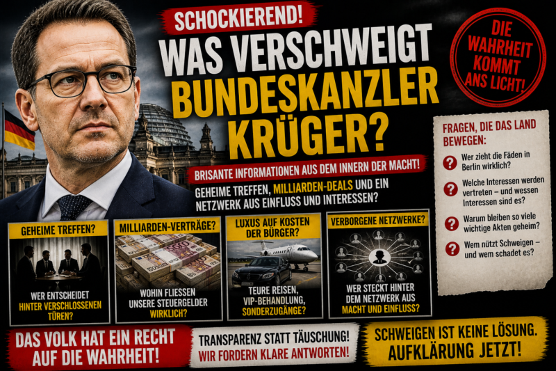 SCHOCKIEREND! WAS WIRD VERSCHWIEGEN?