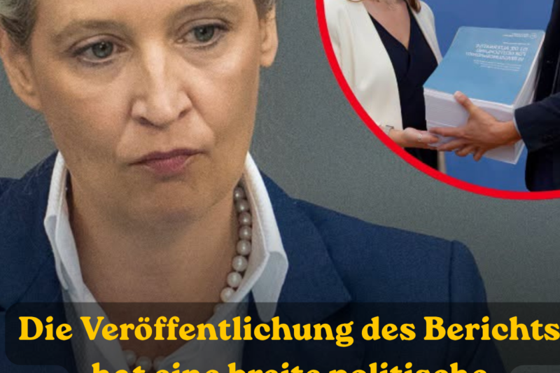 Die Veröffentlichung des Berichts hat eine breite politische Diskussion ausgelöst. 📸⚖️