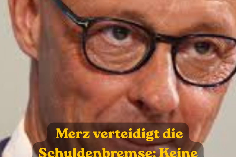 Bundeskanzler Friedrich Merz hat seine klare Haltung zur deutschen Haushaltspolitik bekräftigt und betont, dass der Staat langfristig nicht mehr Geld ausgeben könne, als er durch Einnahmen zur Verfügung hat.