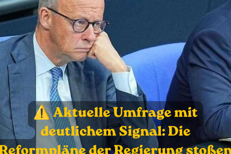 Umfrage nach Reformpaket: Union und SPD kommen nicht aus Tief – zwei Rückschläge für Merz