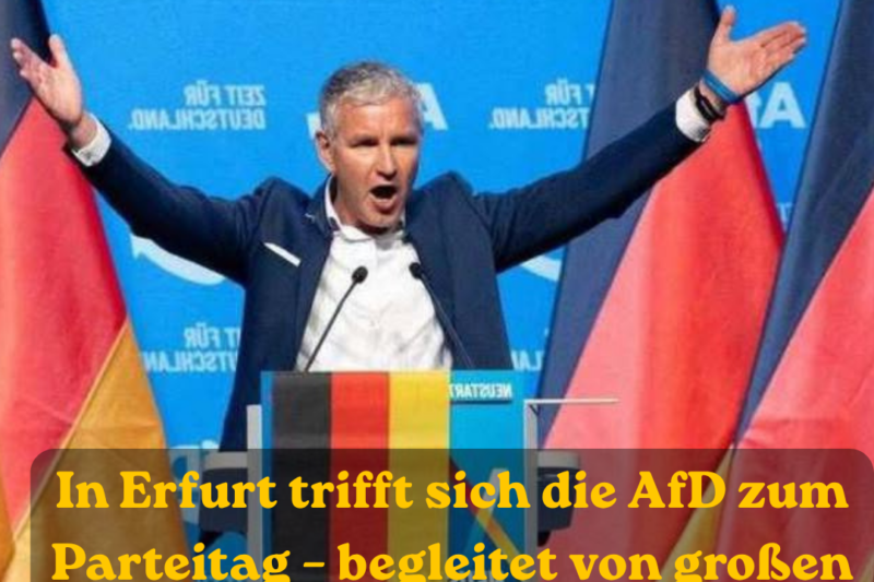 AfD-Parteitag in Erfurt: Chrupalla will radikale Änderung beim Verfassungsschutz erzwingen