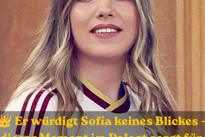 Keines Blickes gewürdigt! Dieser Moment im Palast sorgt für Irritationen
